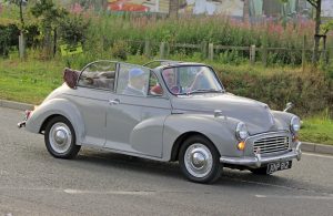 Morris Minor 1000 Tourer – XNP 812 (Copyright ERF Mania)