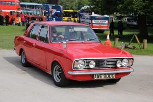 Ford Cortina Mk2 1600E – AWE 900 G (Copyright ERF Mania)