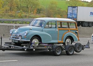Morris Minor 1000 Traveller – ORK 651 F (Copyright ERF Mania)