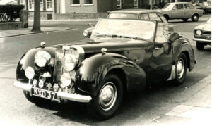 Triumph Roadster – KXD 37 (Copyright WH Photographic)