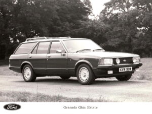 Ford Granada Mk2 Ghia Estate Press Photo – KVW 190 W