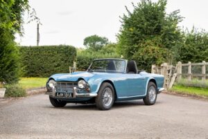 Triumph TR4 – AJM 181 A (Copyright Historics Auctioneers)